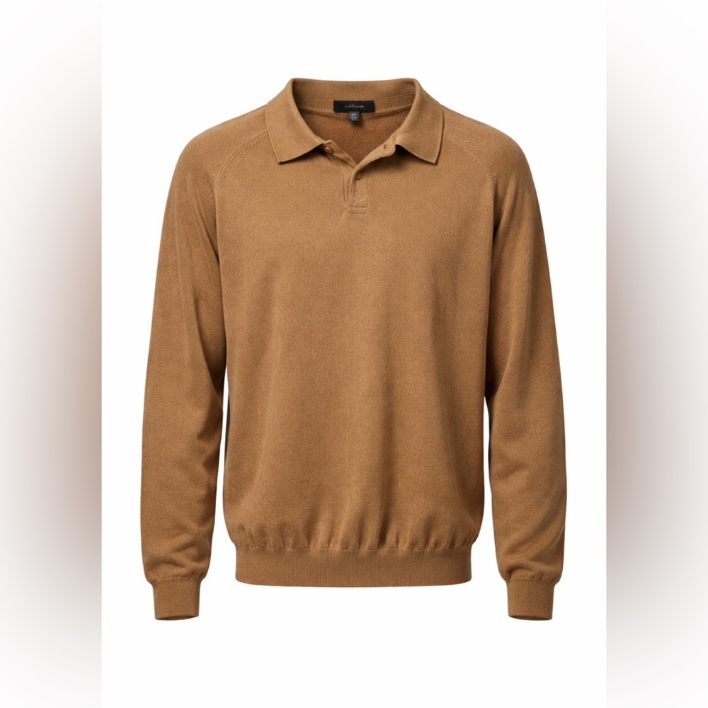 Men:Croft and Barrow Tan Sweater Size:LT